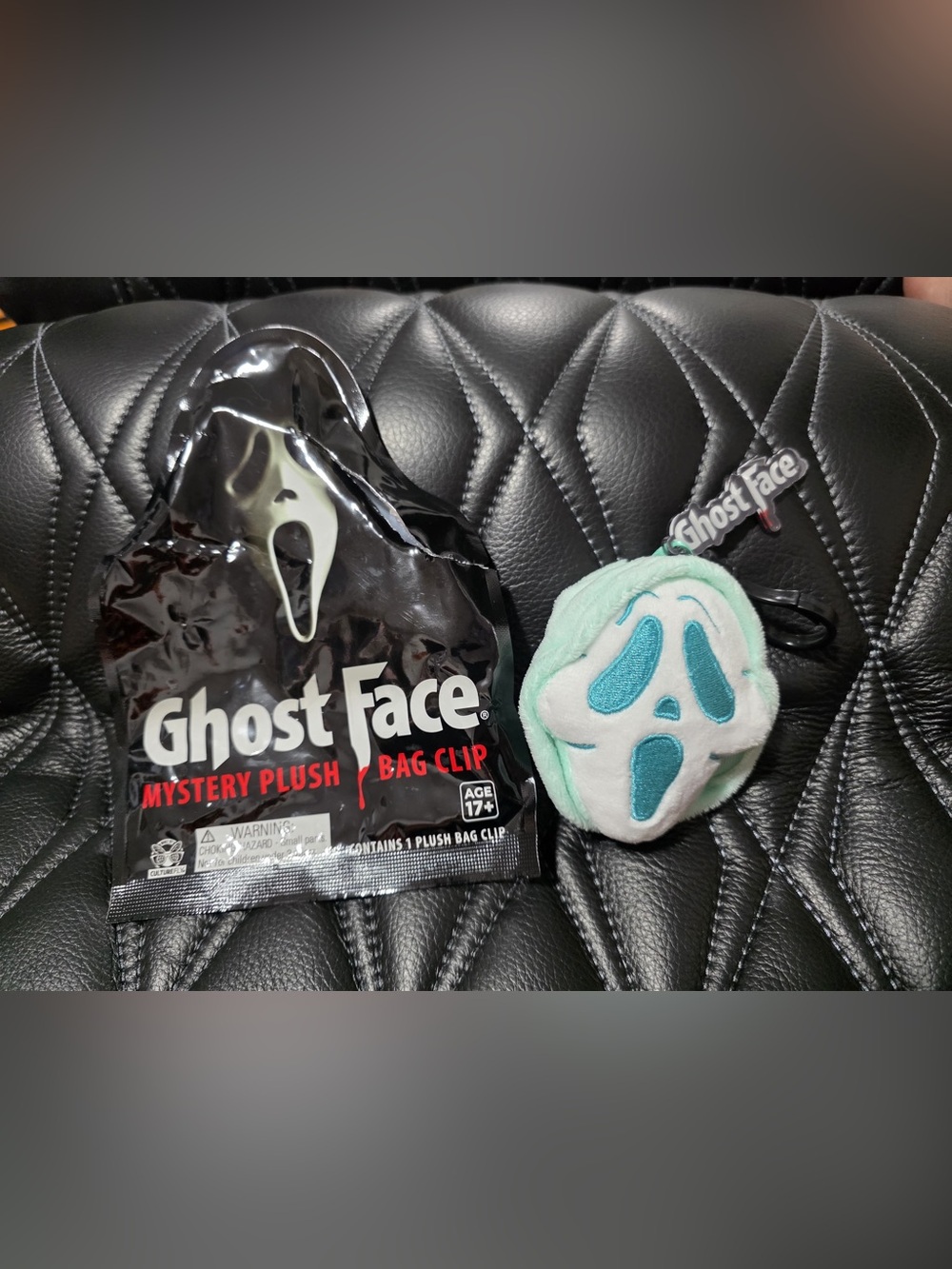 GhostFace Mystery Plushy Blue